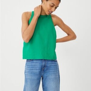 Ann Taylor Linen Blend Halter Top